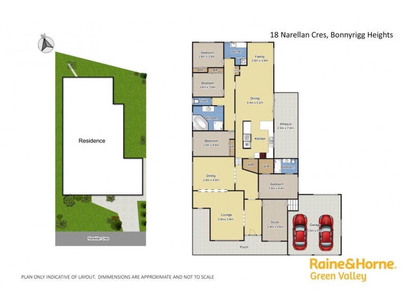 18 Narellan Crescent, Bonnyrigg Heights NSW 2177 Floorplan