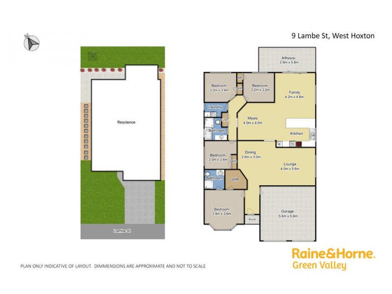 9 Lambe Street, West Hoxton NSW 2171 Floorplan