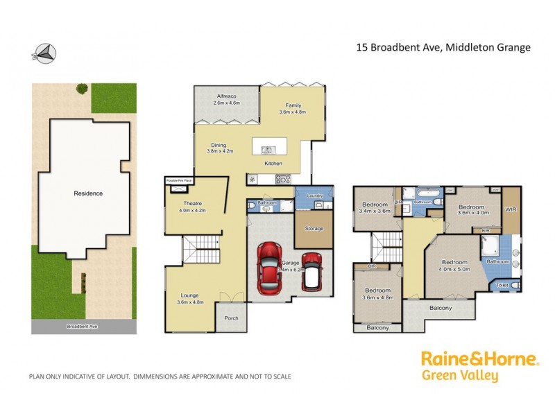 15 Broadbent Avenue, Middleton Grange NSW 2171 Floorplan