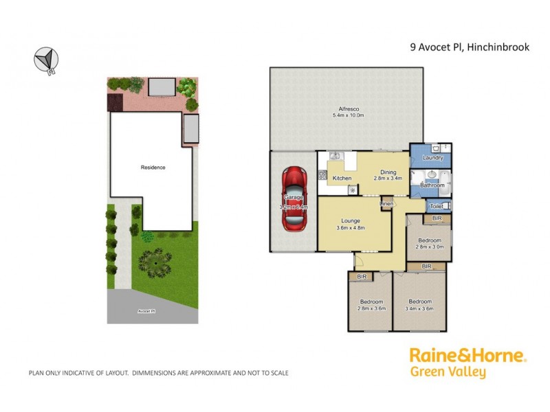 9 Avocet Place, Hinchinbrook NSW 2168 Floorplan