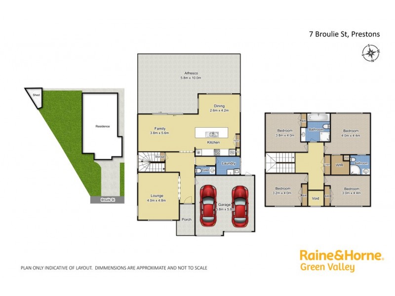 7 Broulie Street, Prestons NSW 2170 Floorplan