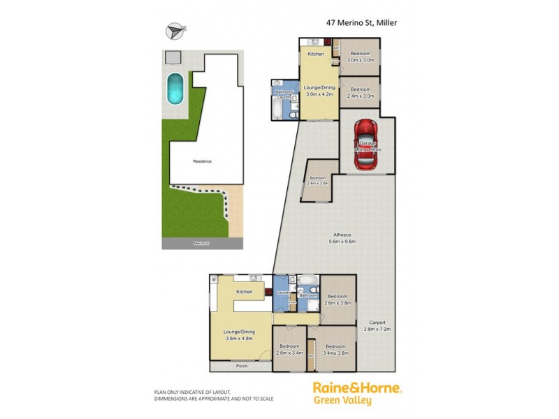 47 Merino Street, Miller NSW 2168 Floorplan