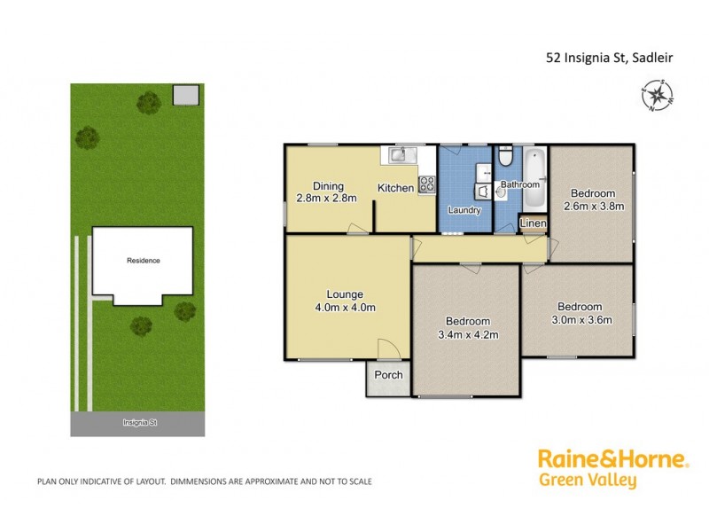 52 Insignia Street, Sadleir NSW 2168 Floorplan