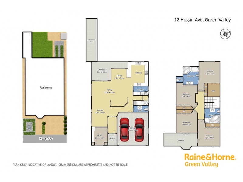 12 Hogan Avenue, Green Valley NSW 2168 Floorplan