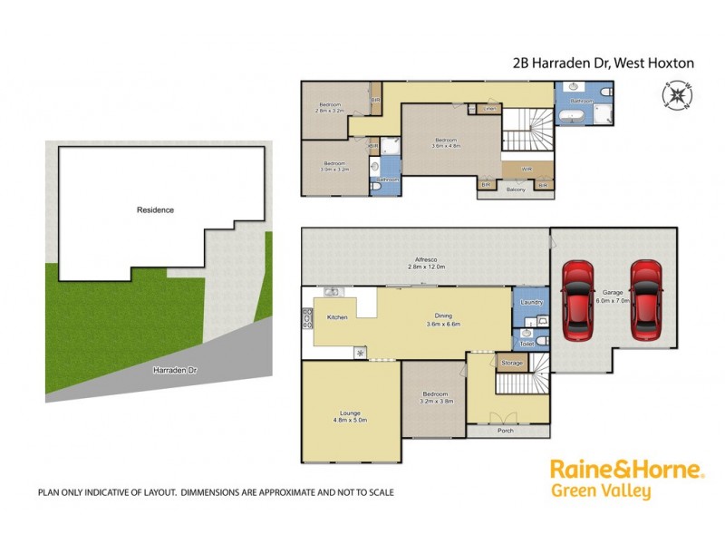 2B Harraden Drive, West Hoxton NSW 2171 Floorplan