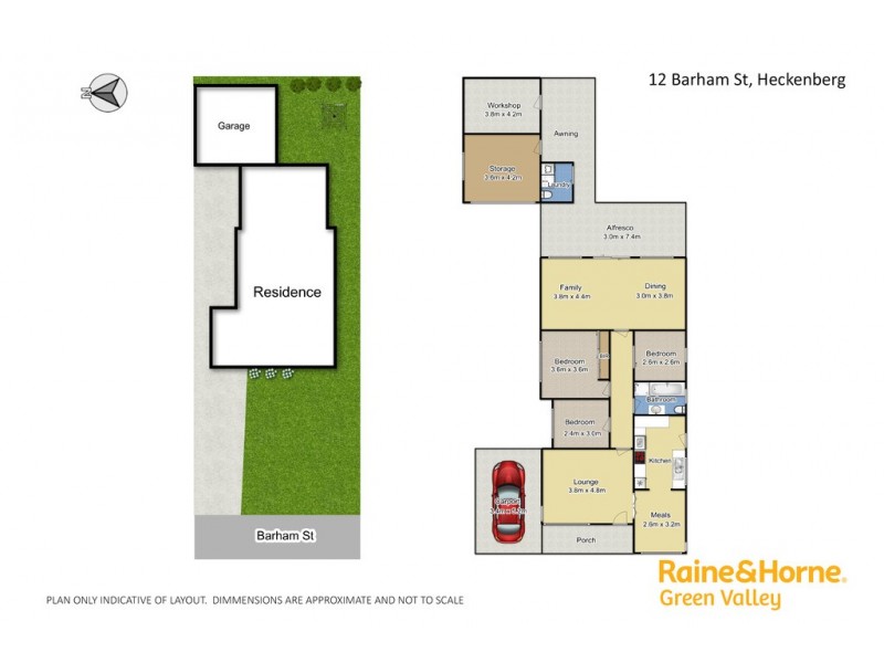 12 Barham Street, Heckenberg NSW 2168 Floorplan