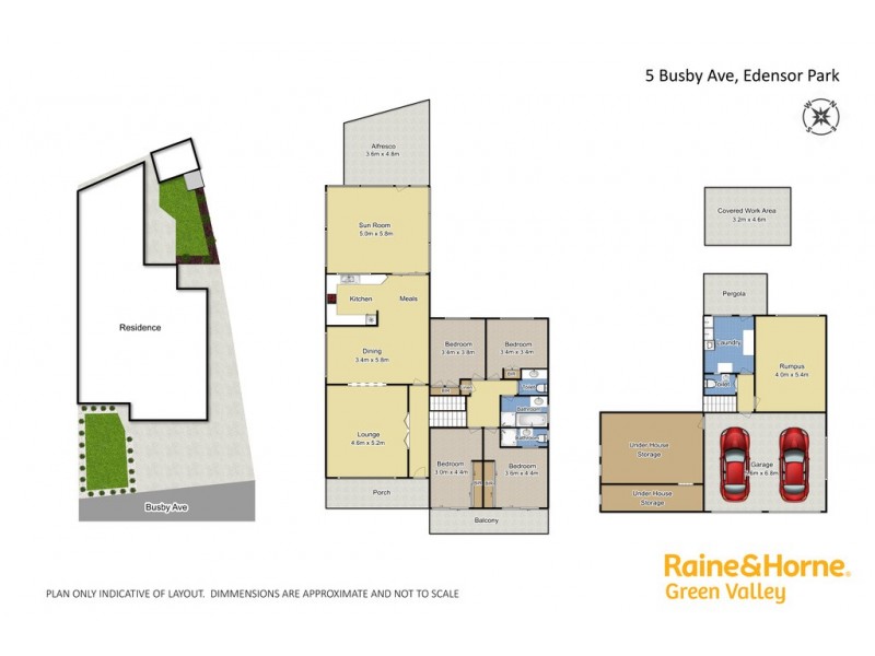 5 Busby Avenue, Edensor Park NSW 2176 Floorplan