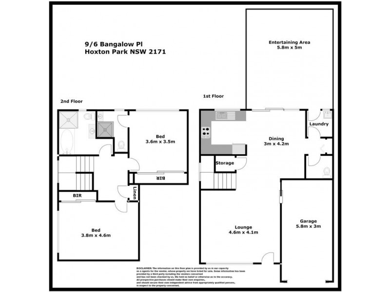 9/6 Bangalow Place, Hoxton Park NSW 2171