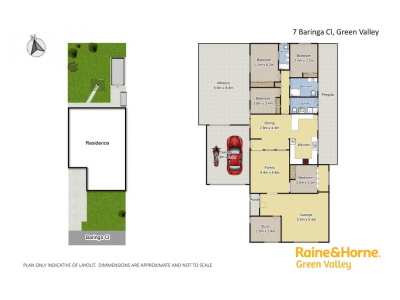 7 Baringa Close, Green Valley NSW 2168 Floorplan