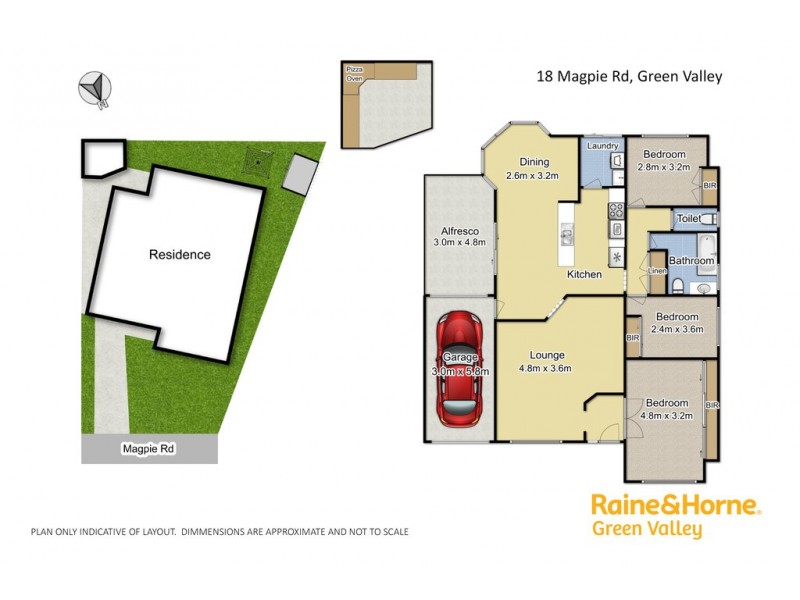 18 Magpie Road, Green Valley NSW 2168 Floorplan