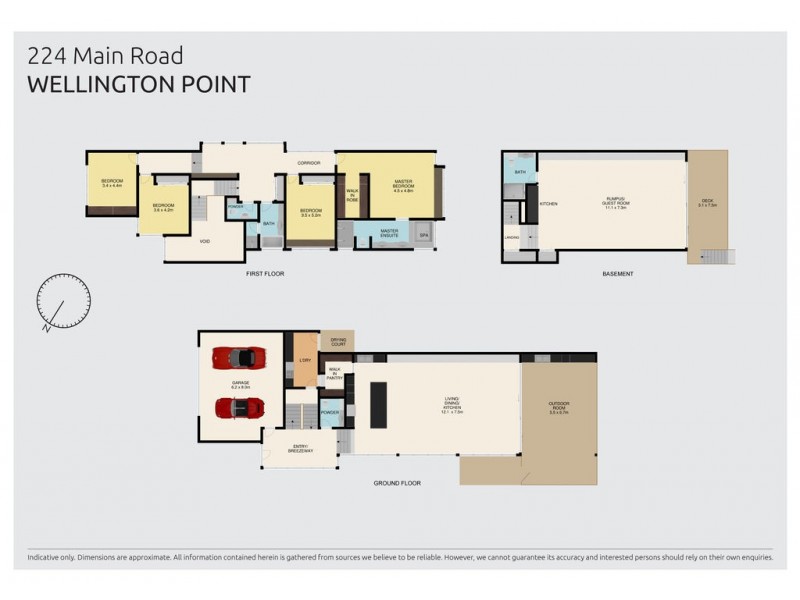 224 Main Road, Wellington Point QLD 4160 Floorplan