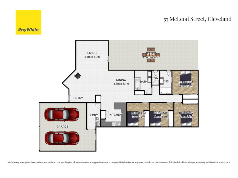 57 Mcleod Street, Cleveland QLD 4163 Floorplan