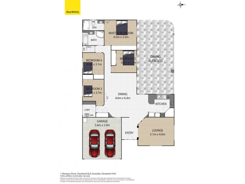 1 Olympus Drive, Cleveland QLD 4163 Floorplan