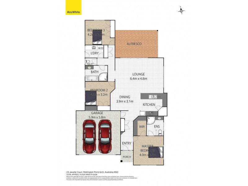 23 Janelle Court, Wellington Point QLD 4160 Floorplan