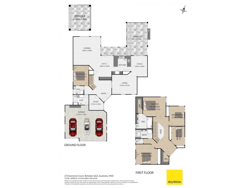 21 Downwind Court, Birkdale QLD 4159 Floorplan