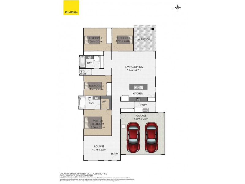 39 Albert Street, Ormiston QLD 4160 Floorplan