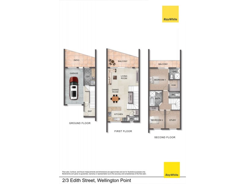 2/3 Edith Street, Wellington Point QLD 4160 Floorplan