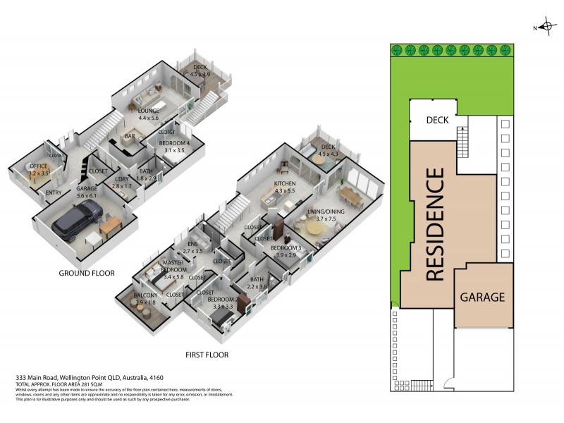 333 Main Road, Wellington Point QLD 4160 Floorplan