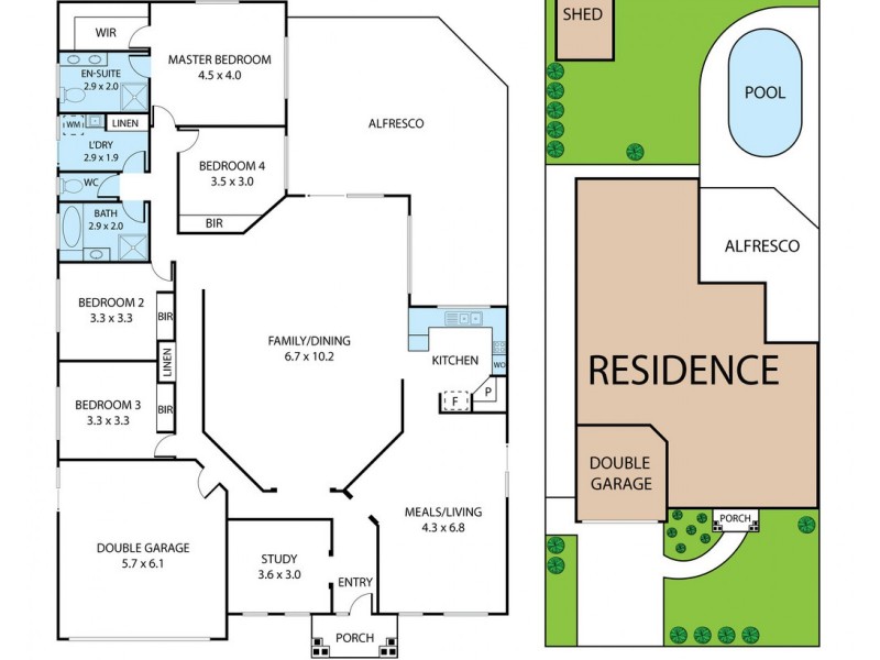 17 Queensbury Court, Wellington Point QLD 4160 Floorplan