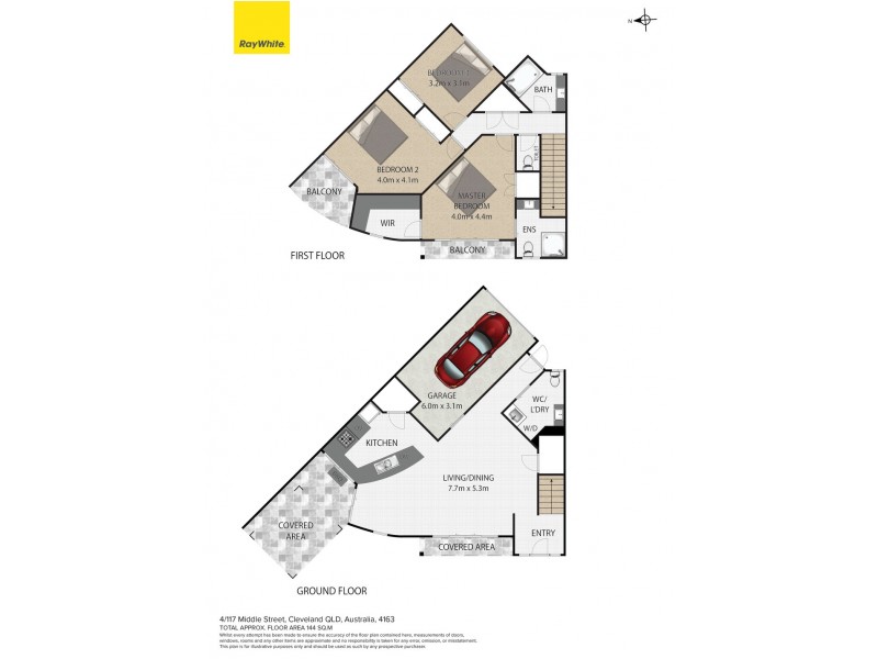 4/117 Middle Street, Cleveland QLD 4163 Floorplan