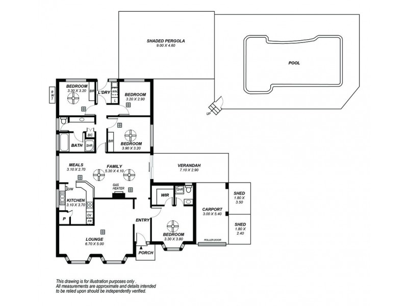 4 Crowsnest Place, Seaford Rise SA 5169 Floorplan