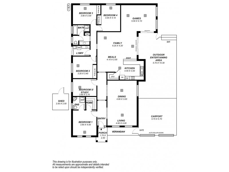 25 Nicholl Avenue, Aldinga Beach SA 5173 Floorplan