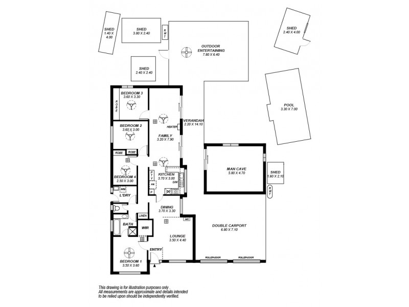 2 Heron Place, Seaford Rise SA 5169 Floorplan