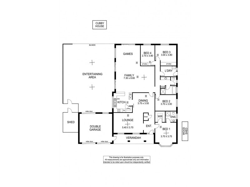 21 Paignton Close, Moana SA 5169 Floorplan