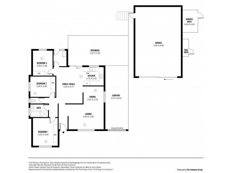 6 Ballina Court, Huntfield Heights SA 5163 Floorplan