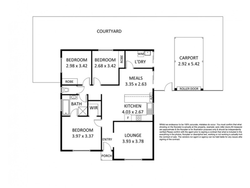 2/35 Baden Terrace, O’sullivan Beach SA 5166 Floorplan