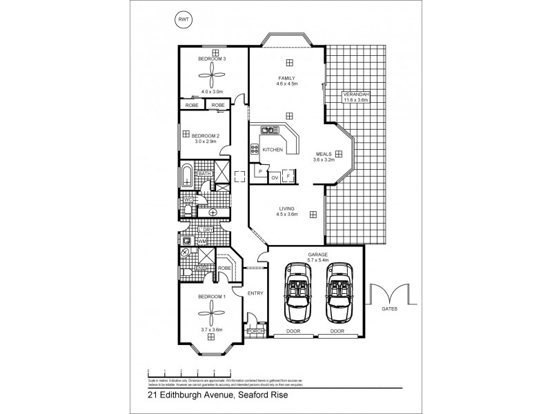 21 Edithburgh Avenue, Seaford Rise SA 5169 Floorplan