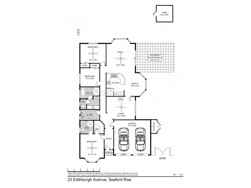 23 Edithburgh Avenue, Seaford Rise SA 5169 Floorplan