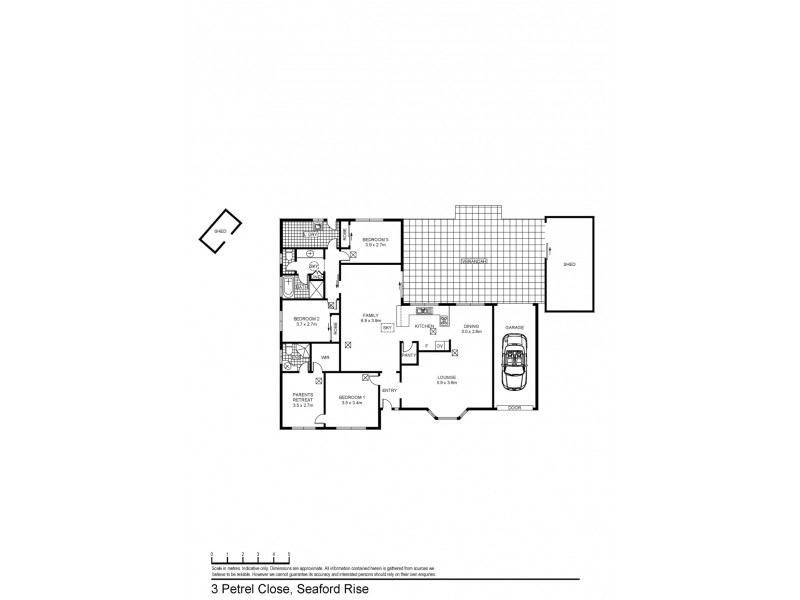 3 Petrel Close, Seaford Rise SA 5169 Floorplan