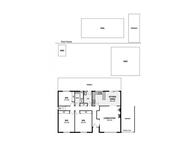291 Commercial Road, Seaford SA 5169 Floorplan
