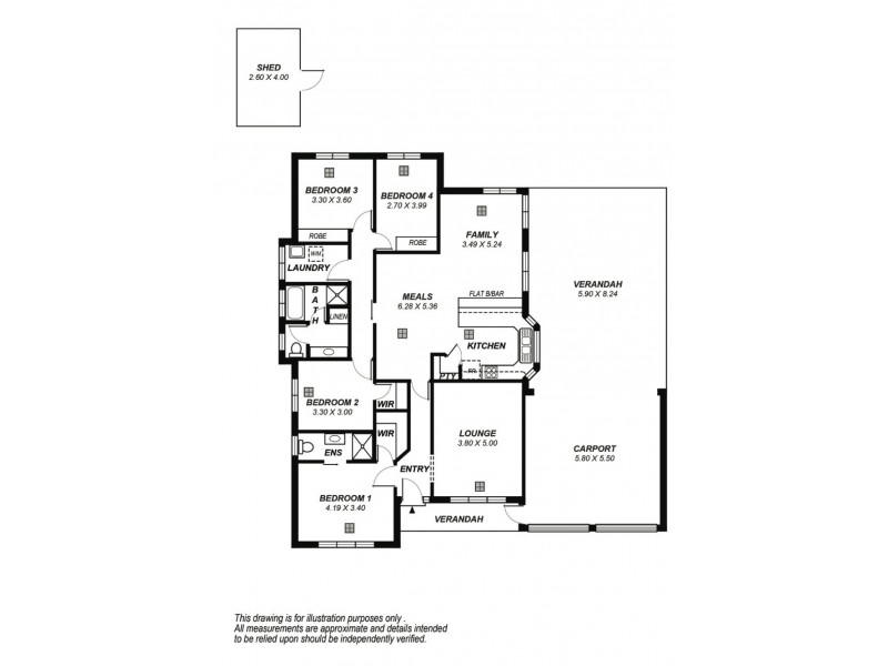 11 Tennyson Street, Seaford Rise SA 5169 Floorplan