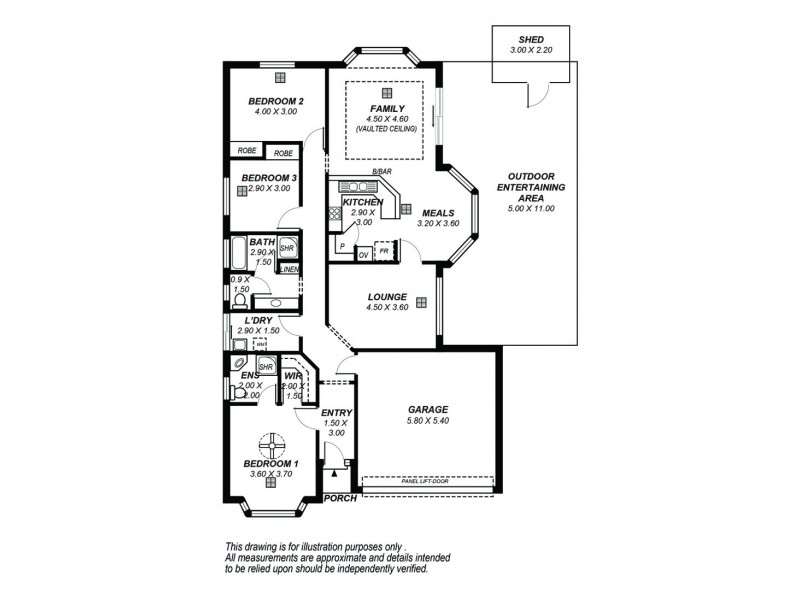18 Albany Way, Seaford Rise SA 5169 Floorplan