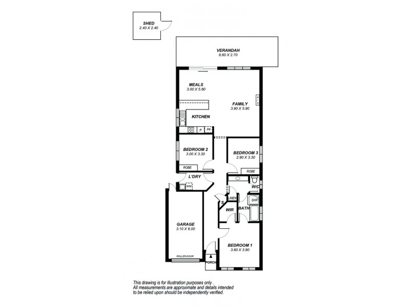7 Swinton Close, Christie Downs SA 5164 Floorplan