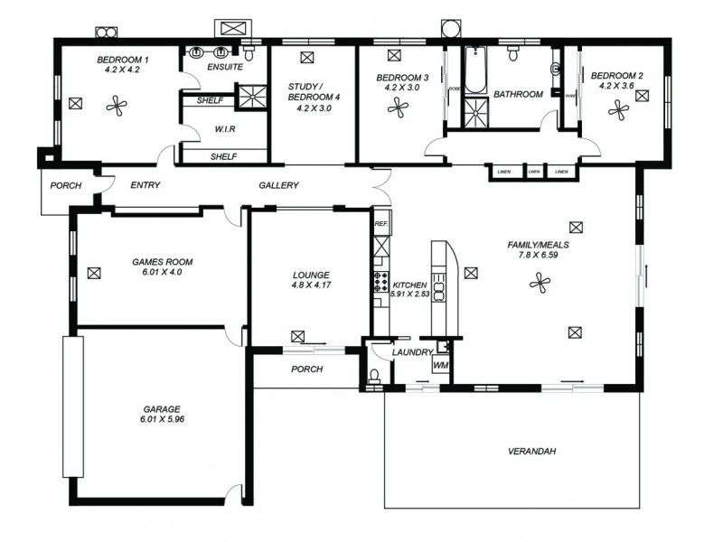 7 Sandano Avenue, Sellicks Beach SA 5174 Floorplan