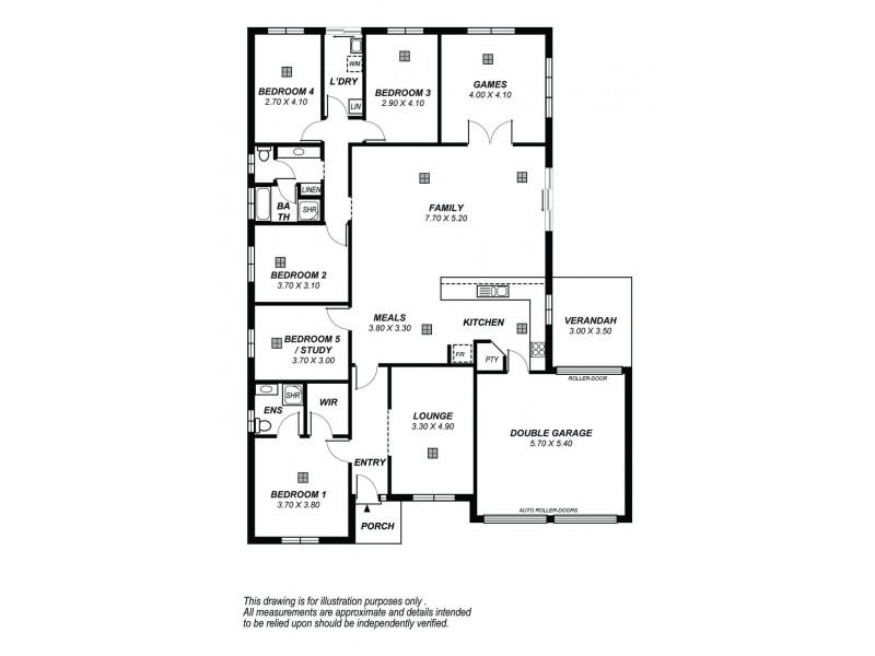 1 Manly Court, Seaford Rise SA 5169 Floorplan