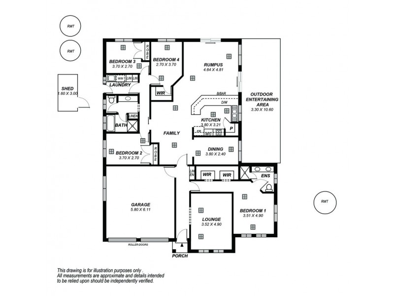 20 Wild Orchid Avenue, Aldinga Beach SA 5173 Floorplan
