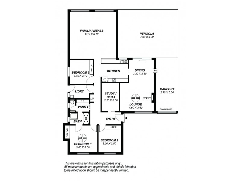 14 Irvine Street, Port Noarlunga SA 5167 Floorplan