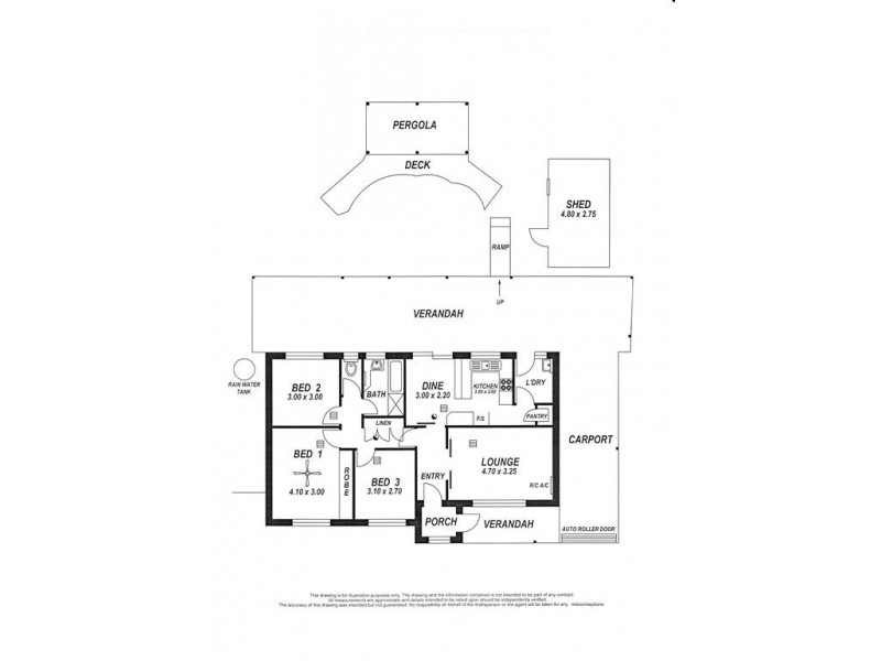 44 Brentwood Drive, Huntfield Heights SA 5163 Floorplan