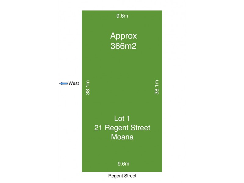 Lot 1  21 Regent Street, Moana SA 5169