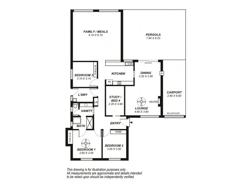 14 Irvine Street, Port Noarlunga SA 5167 Floorplan
