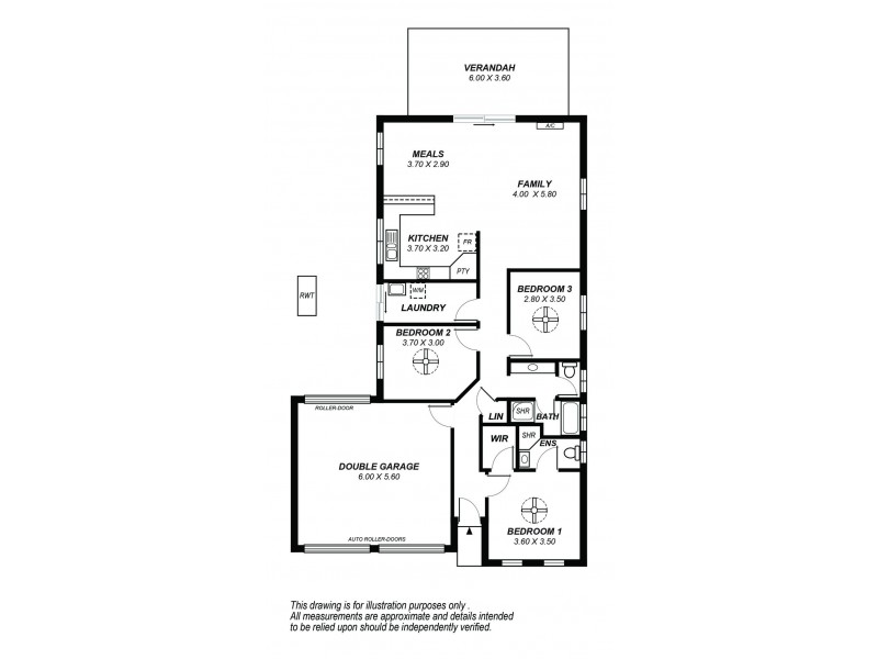 6 SIENNA COURT, Aldinga Beach SA 5173 Floorplan