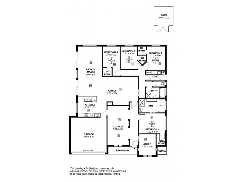 11 Brookside Crescent, Seaford Rise SA 5169 Floorplan