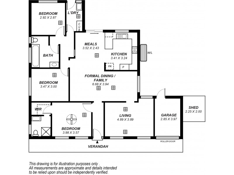 13 Treasure Place, Seaford Rise SA 5169 Floorplan