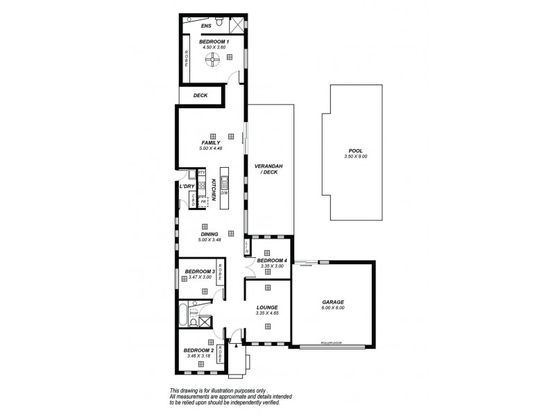 12 Elberry Close, Moana SA 5169 Floorplan