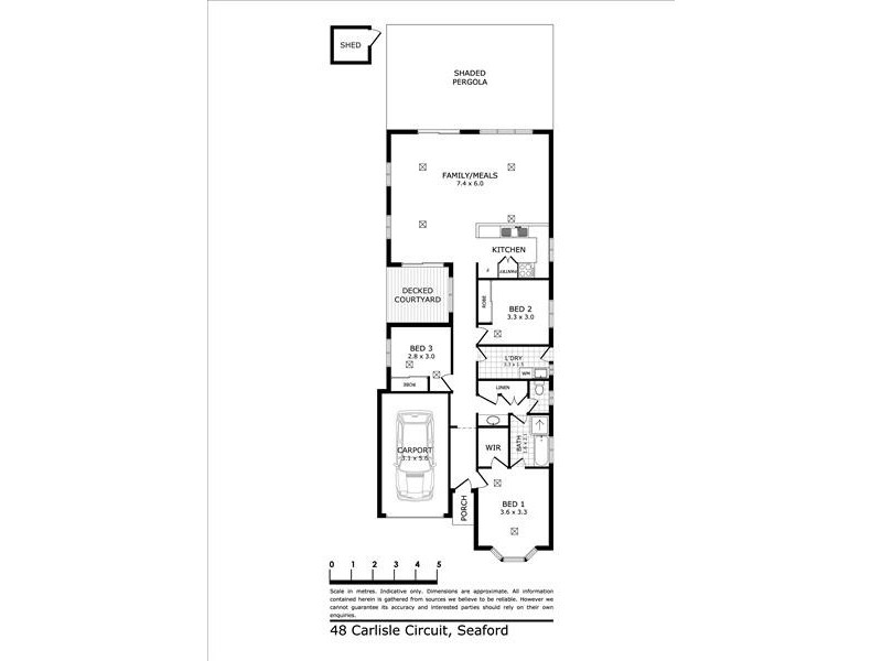48 Carlisle Circuit, Seaford SA 5169 Floorplan