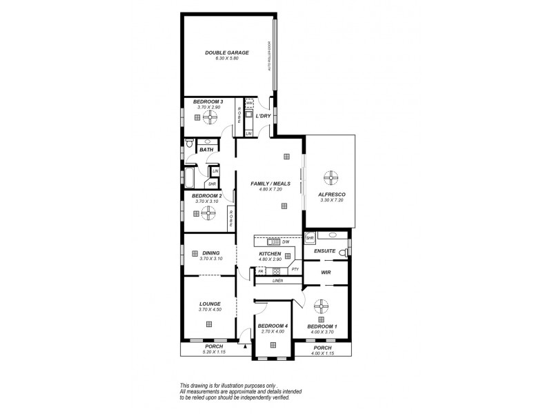 30 Nicholl Avenue, Aldinga Beach SA 5173 Floorplan